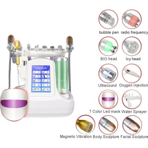 Hot sale 11 in 1 Hydra Dermabrasion RF Bio-lifting Spa Facial Machine Water Jet Hydro Diamond Peeling Microdermabrasion