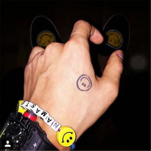 KPOP G-Dragon Ceramics Smile Colorful Letter Wristband Bracelet Peaceminusone FH191