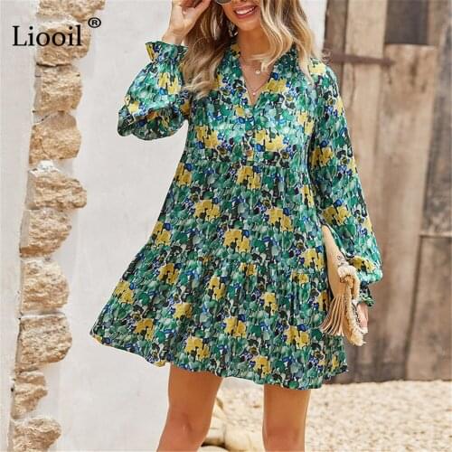 Модные платья-трапеции Liooil China At AliExpress