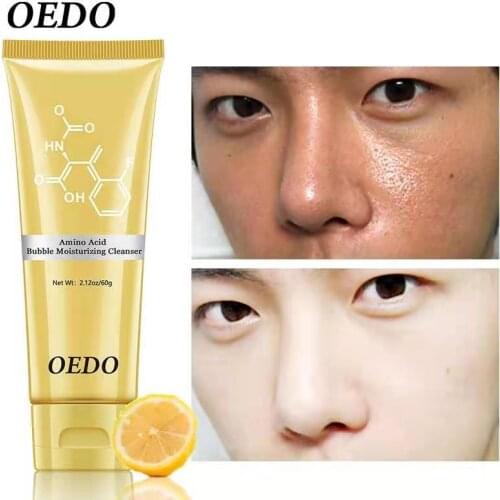 OEDO Amino Acid Oil Control Acne Remove Blackhead Bubble Cleanser Moisturizing Improve Skin Nourishing Cleansing Face Care