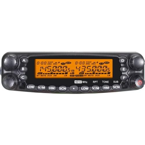 Original Car radio TYT TH-7800 VHF UHF Cross Band 50W Output Power DTMF 8 Groups Scrambler+Microphone