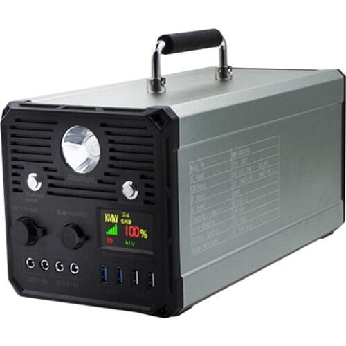 Rechargeable batteries Portable Solar Charging 1000w 12v 40ah Mobile Power Supply portable power station