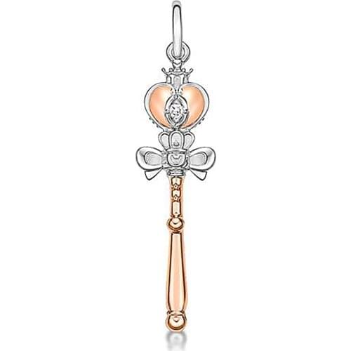 Japanese Anime Sailor Tsukino Usagi Wand 925 Sterling Silver Necklace Pendant For Women Cosplay Jewelry Girls Choker Gifts