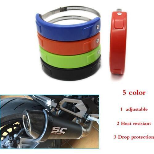 Hot Sell For YAMAHA YZF R125 YZFR125 YZF-R125 Motorcycle Accessories Silencer/Round Oval Exhaust Protector Can Cover