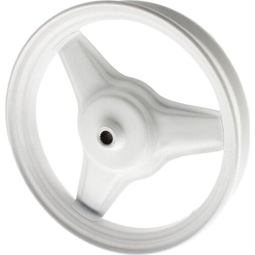 Motorcycle Front Rim Wheel Replacement for Yamaha PW50 Motocross (White)