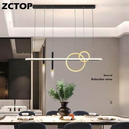 Modern LED Chandeliers Living Room Bedroom Study Room Kitchen Home Indoor Lighting Fixtures Lustre Lamps New Chandelier AC 110V
