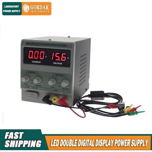 GORDAK 1502D high precision adjustable DC constant current constant voltage regulated power supply 0-15V 2A output
