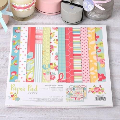 10inch Festival celebration scrapbook paper Origami Background Pape DIY flower border deco tag card making happy plan craft