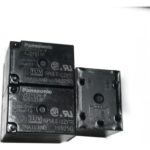 10PCS/Lot JS1-5V-F/JS1-12V-F/JS1-24V-F 5V/12V/24V 10A 5Pin Relay