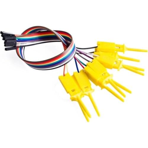 10pcs/lot Quality test of the quality test hook clip Logic analyzer test folder For USB 24M 8CH