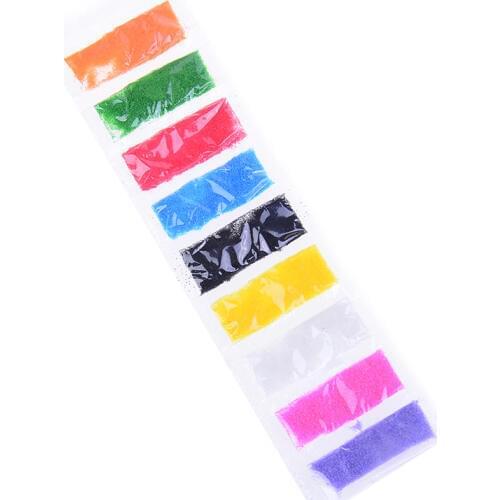 45pcs=5Packs 9 Color Sand Sand Art Kit Sand Painting Drawing Toys Kids DIY Color Sand Painting Art Kindergarten Crafts DIY Toys