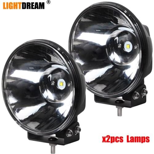 4x4 Off-road Spotlights 7" inch 40W LED Cannon Lights 12V 24V Driving Beam Fog Driving lights x2pcs/lots