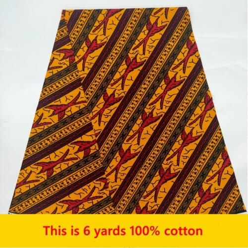 Africa Ankara Polyester Wax Prints Fabric veritableWax High Quality 6 Yards 2021 African Fabric For Party Dress