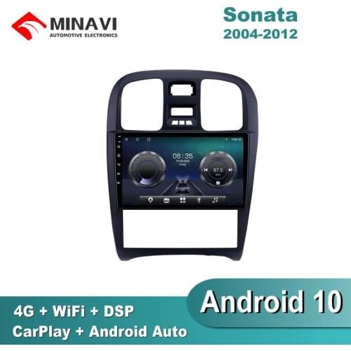 9'' IPS Android 9.0 For HYUNDAI Sonata 2002-2009 Car Radio Multimedia GPS Navigation Navi Player Auto Stereo WIFI 2 din