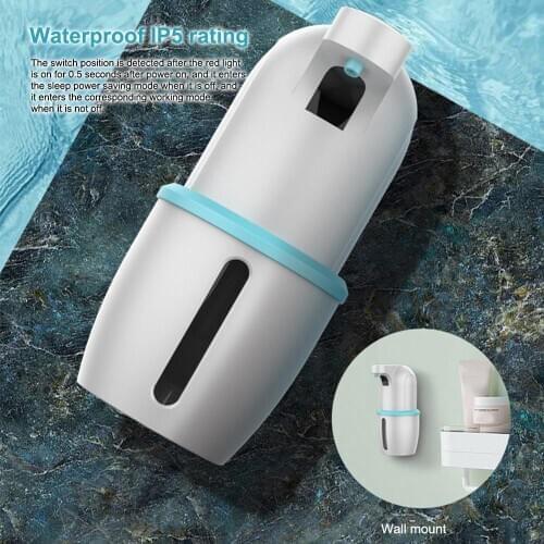 275ml Soap Dispenser Touchless Automatic Infrared Induction Smart Foam Soap Dispenser USB Charging Kitchen Bathroom Accessories