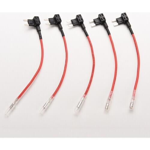 Hot sale 1Pc New MINI ATM Fuse Tap Adapter Dual Circuit Wire Holder Electronic Device For Car Truck Boat Auto