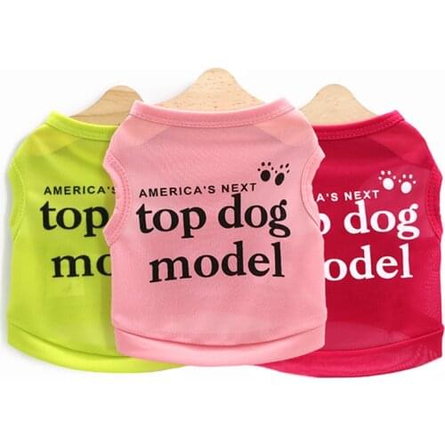 Summer Dog Clothes Pet Vest Shirts For Dogs Pets Clothing Soft Dog Vest Puppy Pet Clothes For Dogs Costume Chihuahua Clothing
