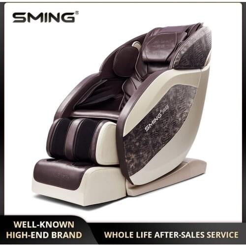 SMing 838L SL Track Full Body Automatic Kneading Massage Chair Soft 3D Manipulator Zero Gravity Electric Luxury Massage Chairs