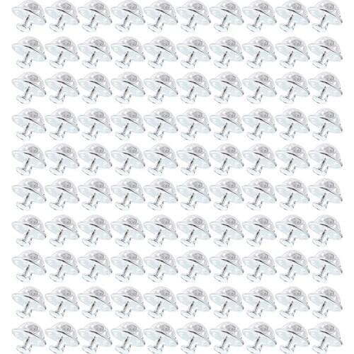 100set Metal Brooch Base Holder Badge Holder +Pins Tools Brooch Base Button Brooch 11mm DIY Button Badge Jewelry Making