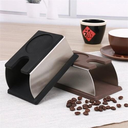 Handmade Coffee Pressed Powder Hammer Coffee Powder Holder Support Base Rack Espresso Maker Cafe Barista Tools