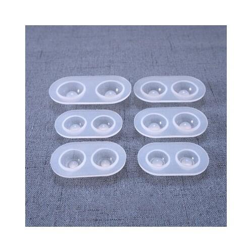 DIY Eyeball Silicone Resin Mold Crystal Epoxy Doll Eye Resin Mold Oatch Making Jewelry Accessories