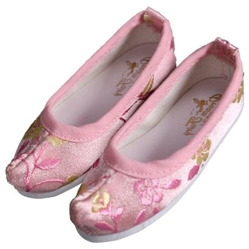 Ancient Chinese become warped head doll shoes costume doll shoes classic boots bjd1/3 3 dream fairy doll