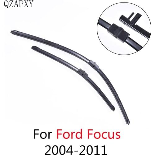 QZAPXY Wipers Blade For Ford Focus from 2004 2005 2006 2007 2008 2009 to 2011 Windscreen wiper Wholesale car Car Accessories