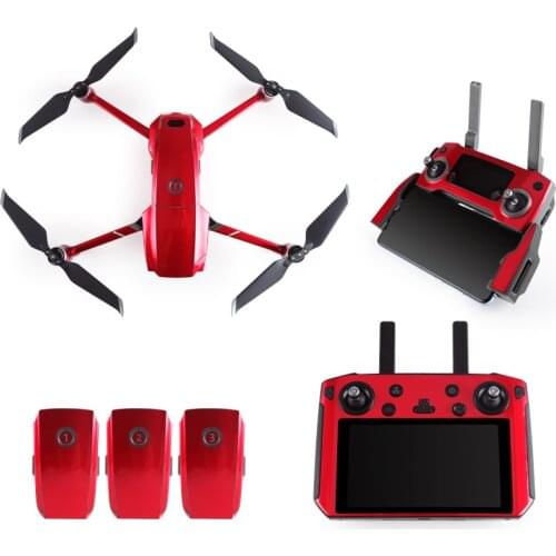 Mavic 2 Drone Protective Luxury fluorescence Sticker Skin Cover Waterproof Sticker Spare For Dji Mavic Air 2