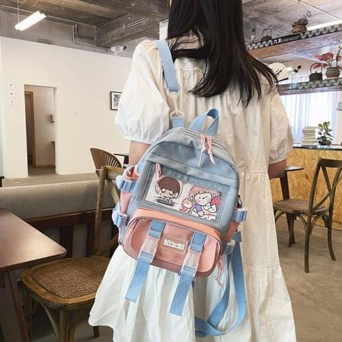 Women Cute Small Backpacks Korean Fashion Mini Bookbag High Quality Travel School Bags for Teenage Girls Purse Mochila Feminina
