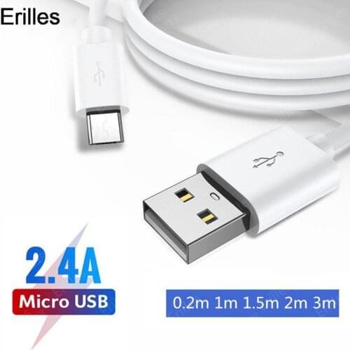 Micro USB Cable Fast Charging USB Sync Data Mobile Phone Android Adapter Charger Cable For Samsung Sony HTC LG 1m 2m 3m Cables