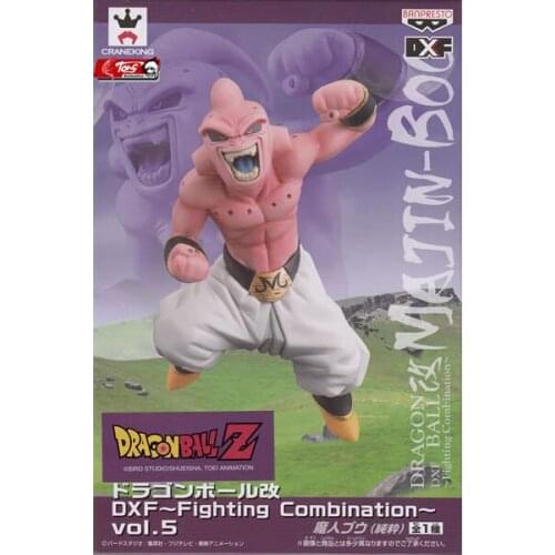 BANDAI Banpresto DRAGON BALL Z DXF Majin Buu Combination Anime Model Figure BP49489