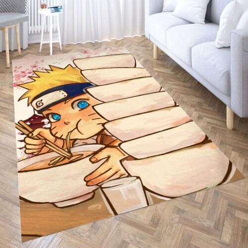 N-a-r-u-t-o Ramen Rugs Non-Slip Floor Mat Doormats Home Rug Carpet Bedroom Entrance Door Mat Kitchen Rugs Yoga Mat Doormat Decor