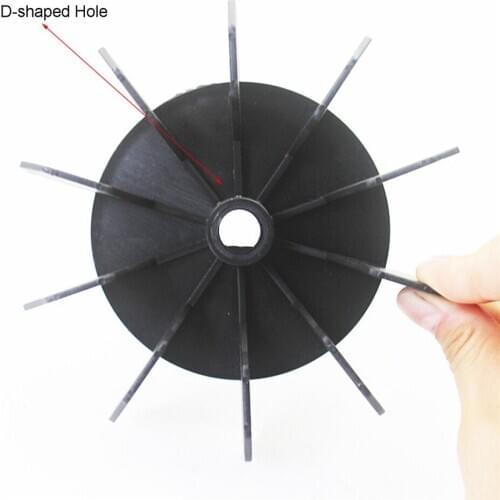 Motor Cooling Fan Blade Replacement Piston Type Small Air Pump Fan Blade for Autus Direct-connected Air Compressor Repair Parts