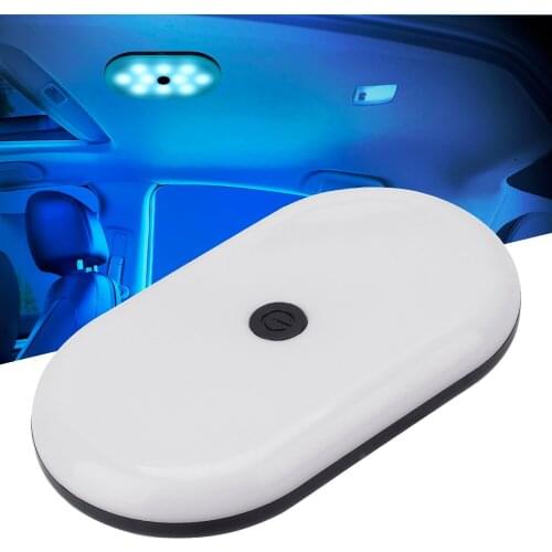 Ouio Car Interior Reading Photomagnetic Led Night Square Touch Light Led Interior Light Trunk Light Car Ceiling Indoor Rear Inte