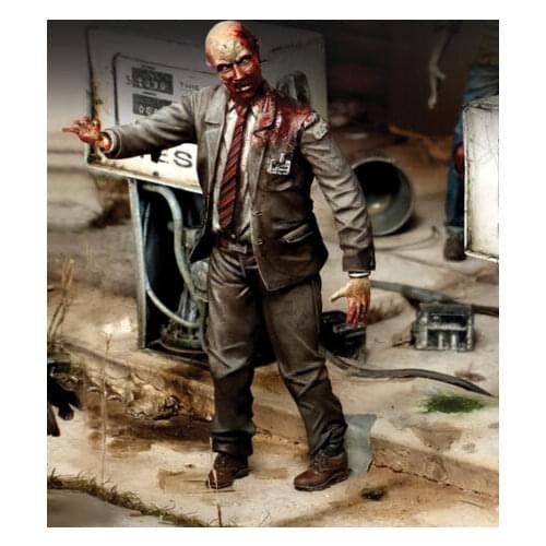 1/35 ancient Old Man stand (1 Figure) Resin figure Model kits Miniature gk Unassembly Unpainted