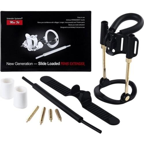 Male Enlargement Stretcher Enhancement Penis Extender Penis Straightening Traction Training Extension Device Kit Sex Toy For