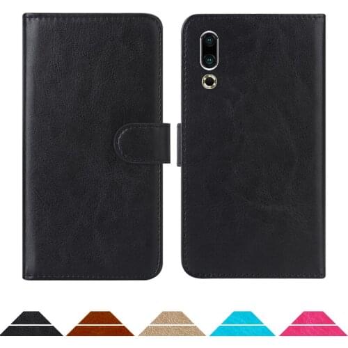 Luxury Wallet Case For Meizu 16s PU Leather Retro Flip Cover Magnetic Fashion Cases Strap