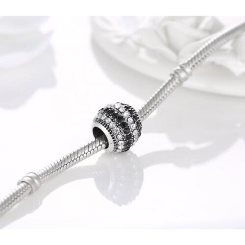 12 Colour Alloy Charm Safety Bead Fits European Pan Charm Bracelets & Necklaces