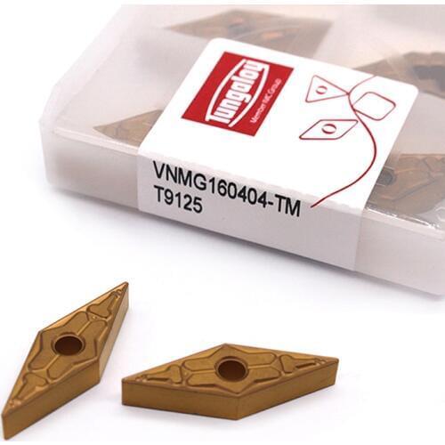 VNMG160404 VNMG160408 TM T9125 Carbide Inserts 100% Original High Quality CNC External Turning Tool Lathe Cutting Tools