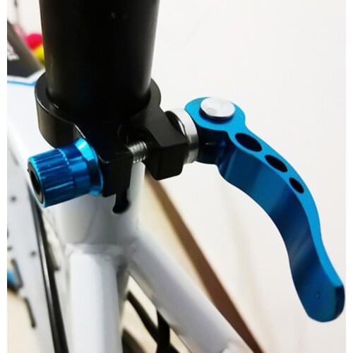 MTB Bicycle Seat Tube Clamp Aluminum Alloy Quick Release Bike Accessory quick release шампура эксцентрик велосипед
