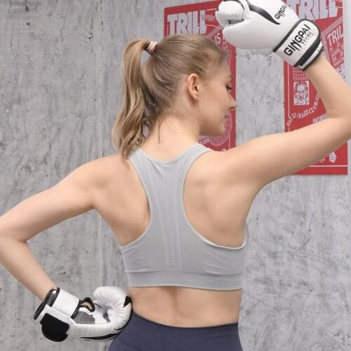 Women Breathable Sports Bra Absorb Sweat Shockproof Padded Sport brassiere Top Athletic Gym Running Fitness Yoga Tops