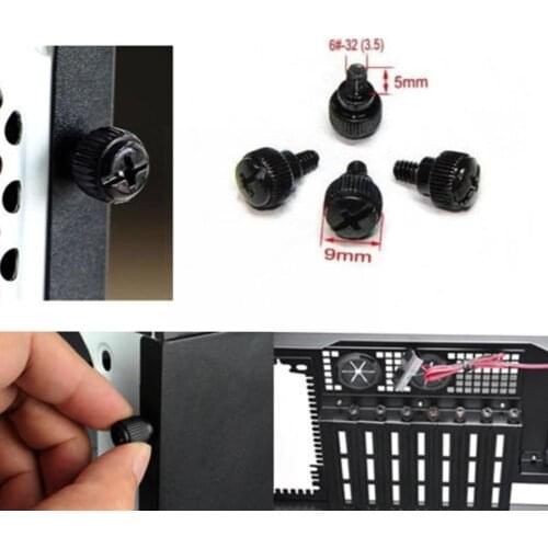 10pcs Screws 3.5mm Computer Case Hand-twisted Screws For Fixing Are Long Graphics Motherboard Suitable Case Card Computer 6 Y5O7
