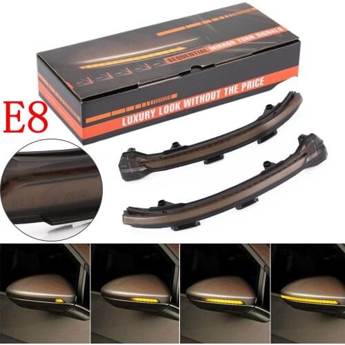 2 pieces Side Mirror indicator dynamic blinker LED Turn Signal Light For VW Golf 7 MK7 7.5 GTI R Sportsvan Touran L II