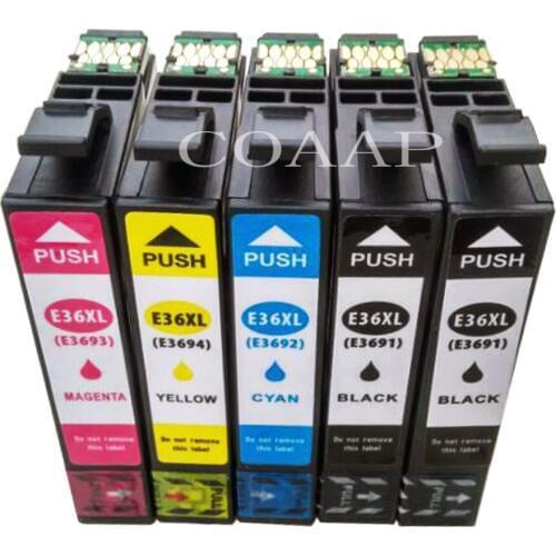 5 Compatible T3691-T3694 ink cartridge for EPSON XP332a XP325a printer