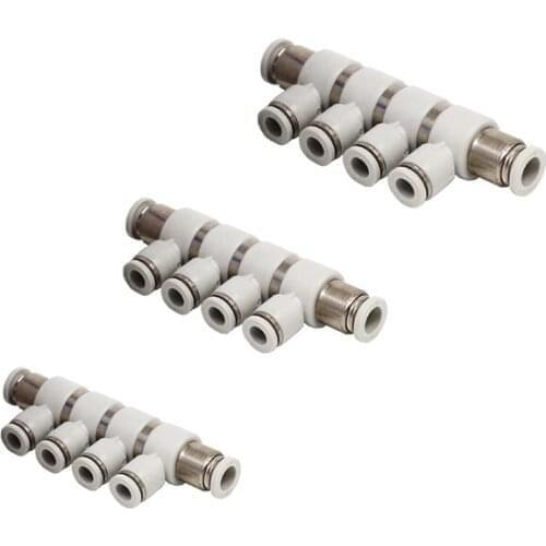 Accessories--One-Touch Fittings tube-tube type Universal reducer four branch union PHD10-8