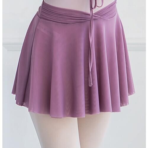 Ballet Skirt Ballerina Dancewear High Waist Dance Skirt Ballerina Dance clothes Women Mesh Skirt tutu Ballet Tops Dance Suit