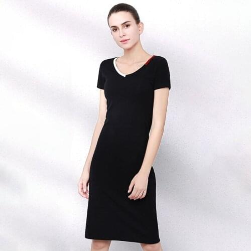 Basis Leven Summer Dresses With Sleeves