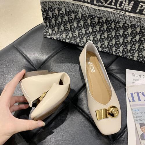 Designer Women Flats Solid Color Shoes Woman Shallow Mouth Loafers Summer Fashion Sweet Flat Casual Shoes Women Zapatos Mujer