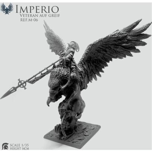 Resin Figure Gamezone Griffin Knight Height14cm Unmounted (not For Beginners) .M-06