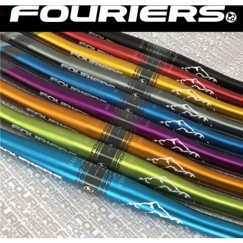 Fouriers HB-MB010-N2 7075 Aluminium MTB Bike Flat Handlebar 31.8mm x 680mm 720mm Enduro AM FR XC DH Bicycle Off Road Bars
